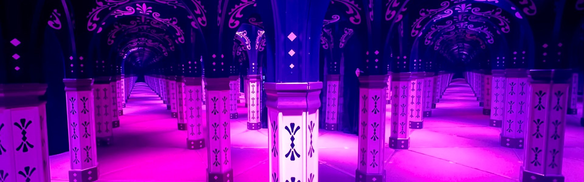 For some extra fun, twizzle your way through the mirror maze, filled with obstacles and infinity illusions. Crystal Labyrinth Mirror Maze