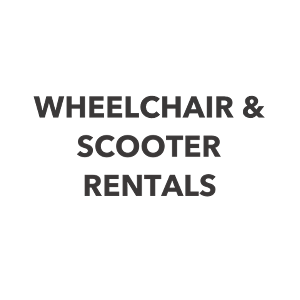 Wheelchair & Scooter Rentals