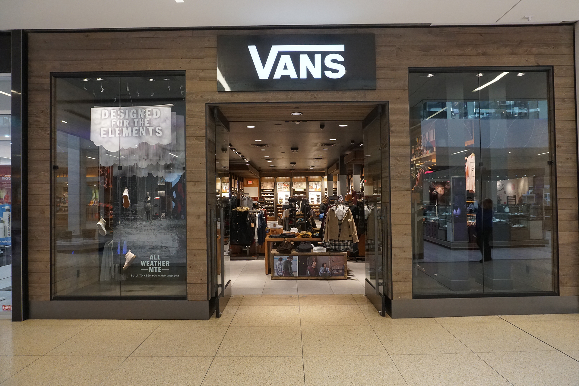 how much are vans at the mall