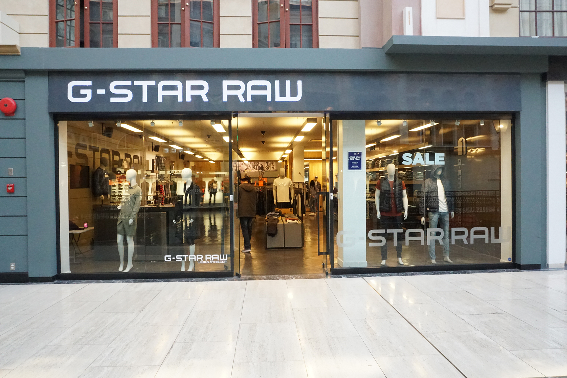 g star raw outlet near me