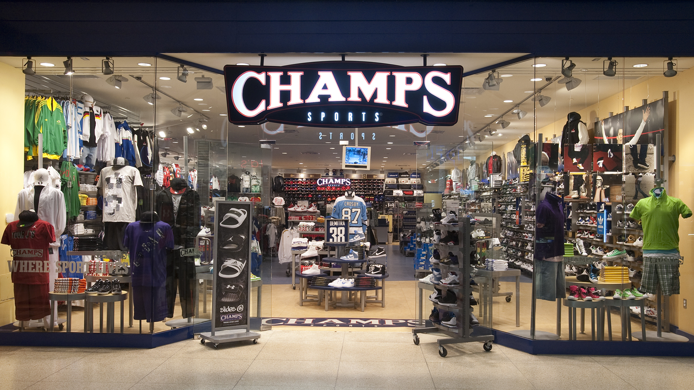 Champs Sports | West Edmonton Mall