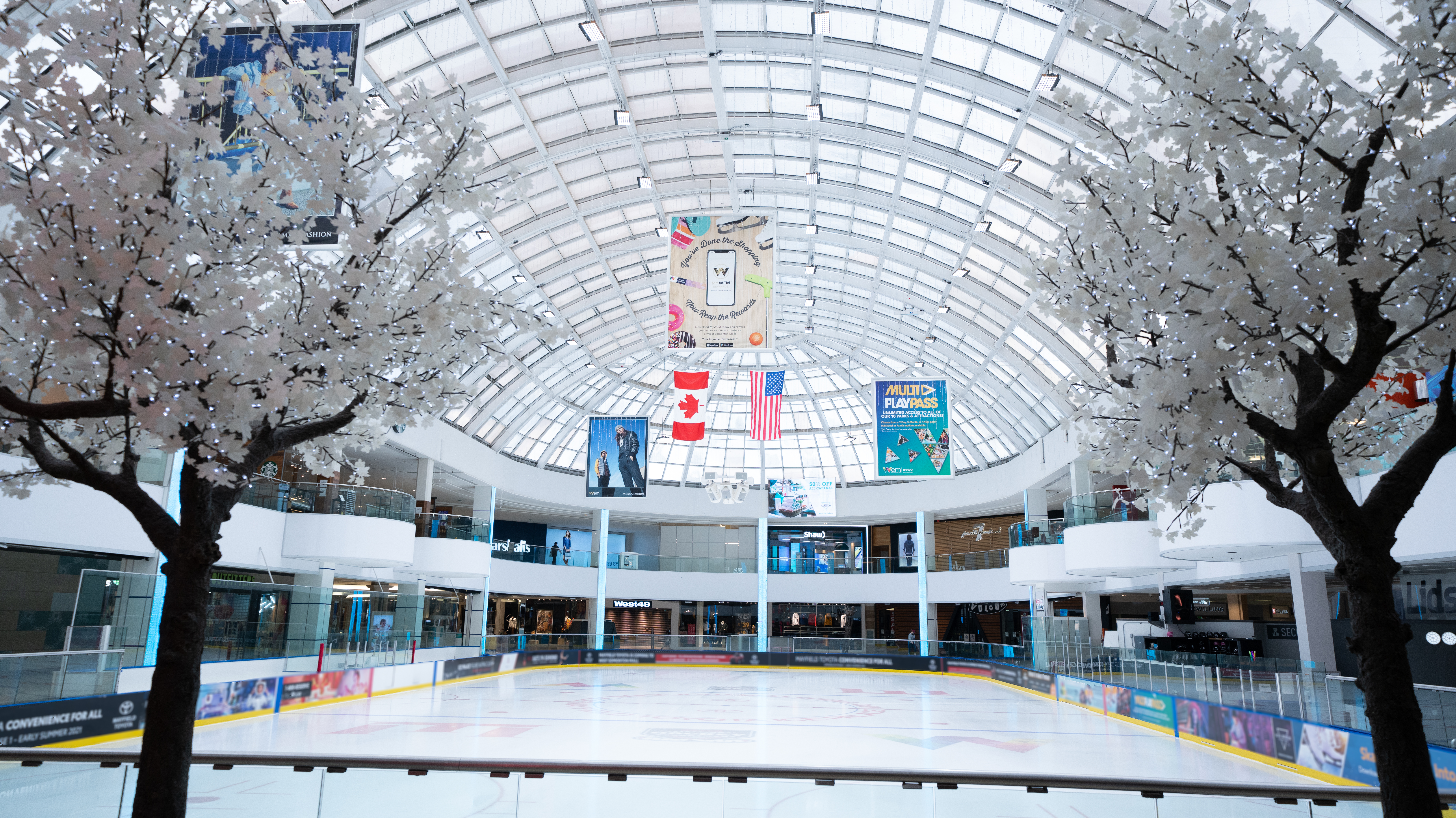 West Edmonton Mall Canada Map