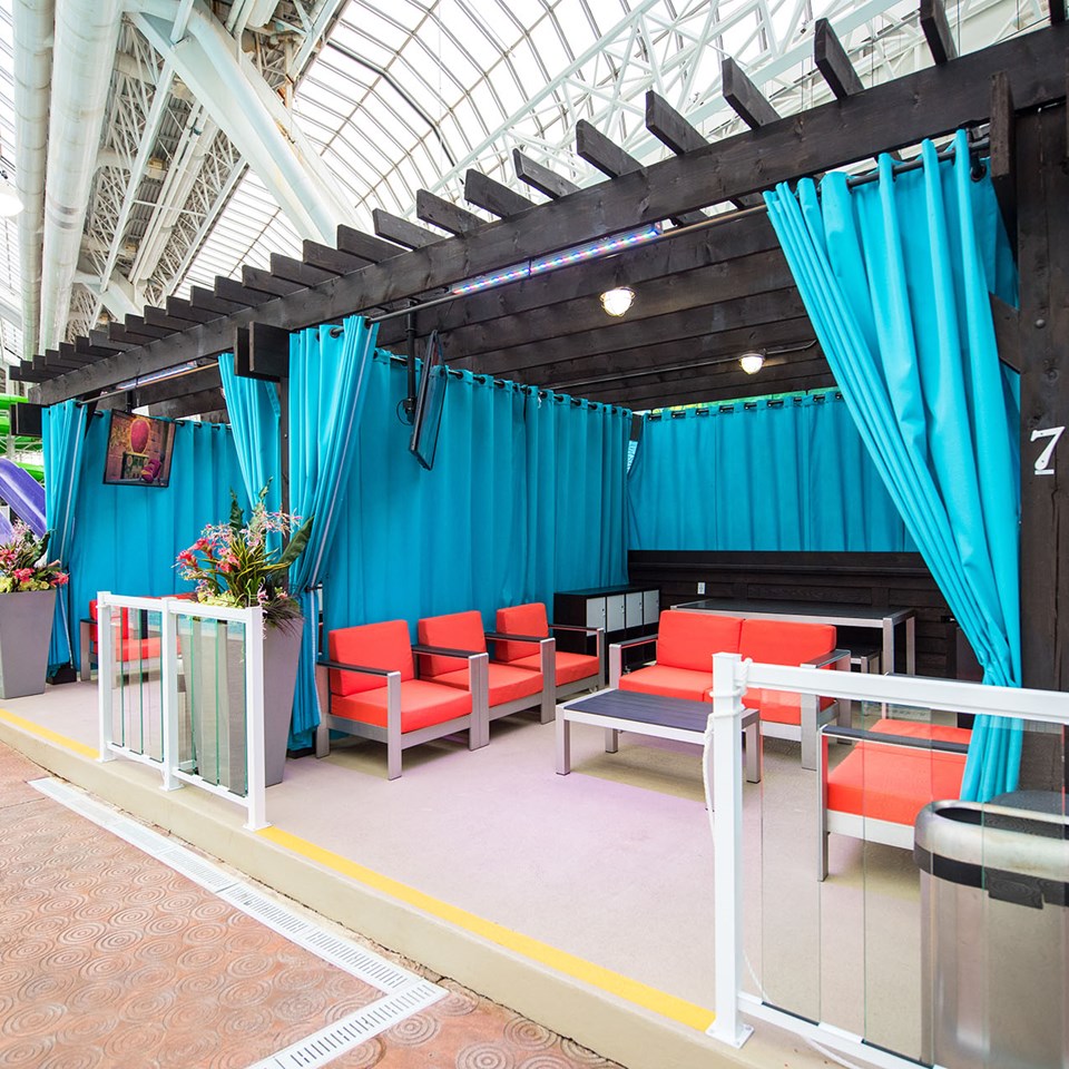 Cabanas And Party Spaces West Edmonton Mall