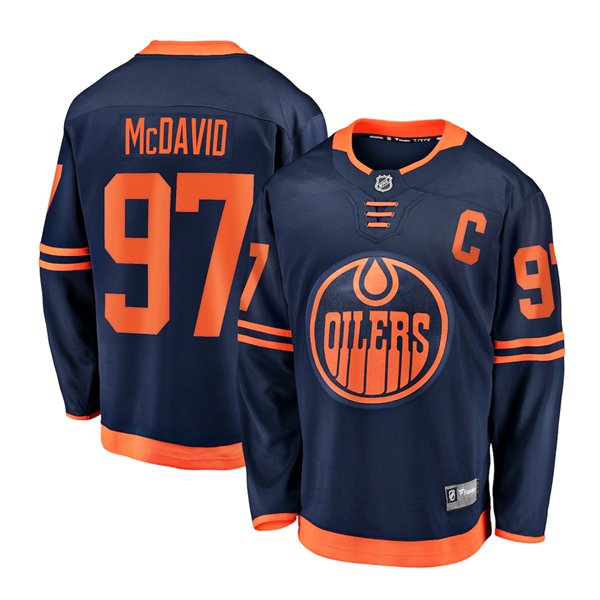 Lids Connor McDavid Edmonton Oilers Fanatics Branded Home Premier