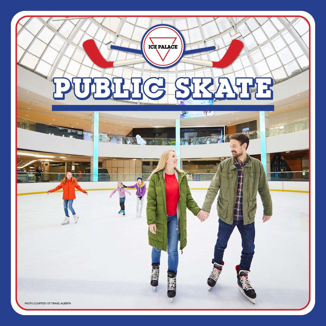 Public Skating at West Edmonton Mall