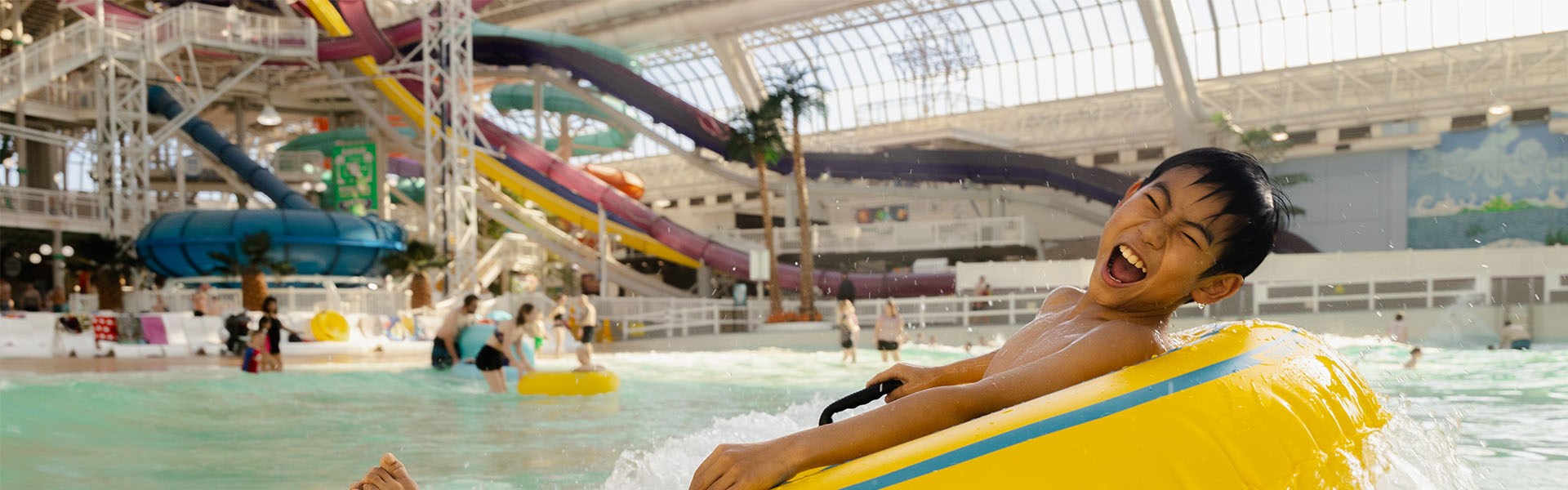 From surf to slides, there’s something for every beach lover in the family. Your Indoor Beach Experience